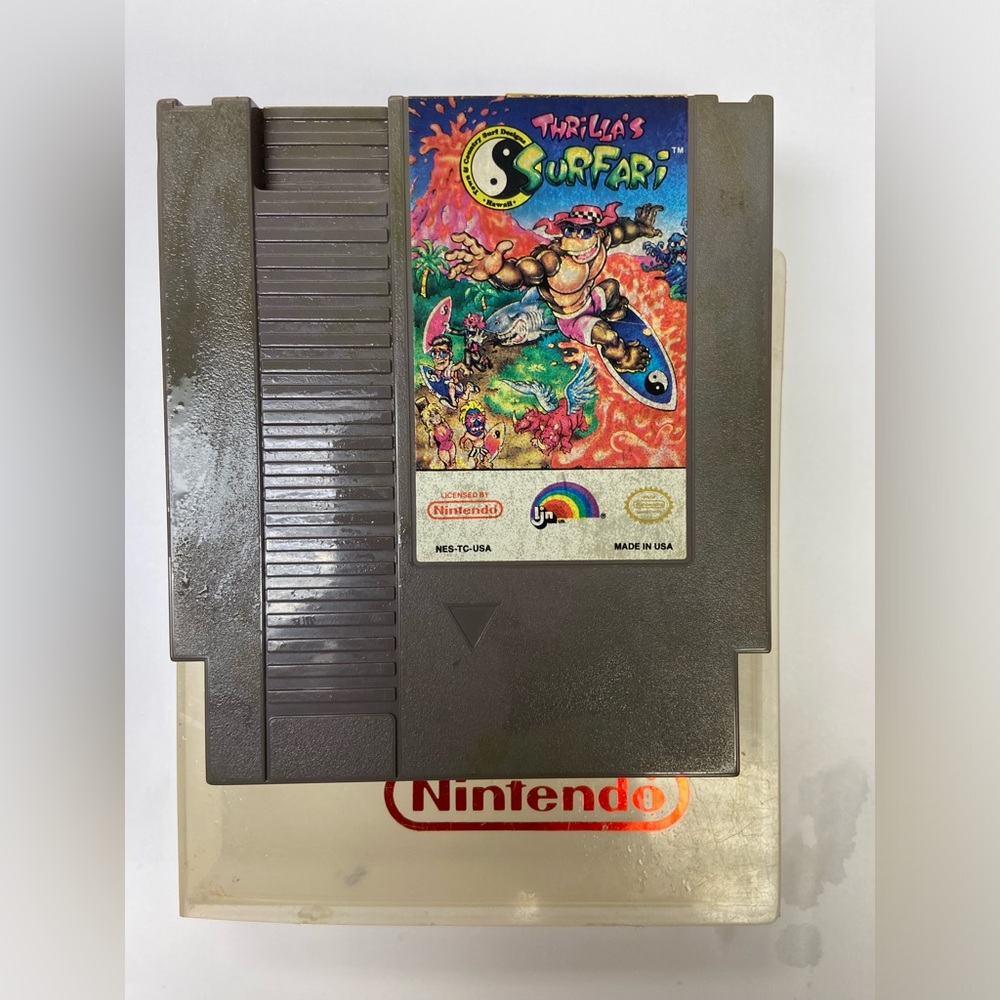 THRILLA’S SURFARI NINTENDO GAME